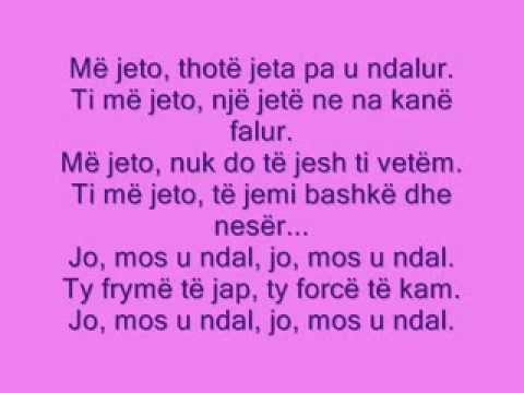 Samanta Karavella Kledi Bahiti - Me Jeto Lyrics