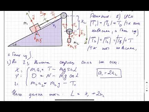 Подвижный блок и оптика 30 и 29 задачи ФИЗИКА ЕГЭ 2022 от Абеля