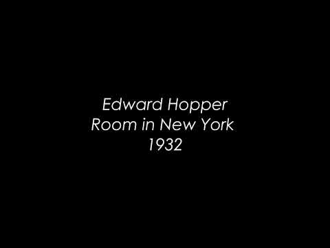 Hörmalerei 2 - Edward Hopper: "Room in New York" (1932)