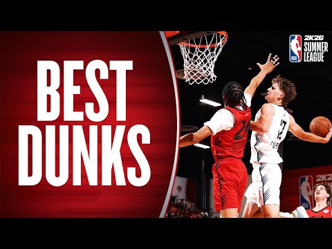 The Best Dunks From The NBA 2K26 Summer League!
