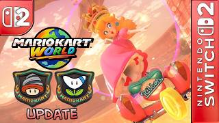 Longplay of Mario Kart World - Drill Rally and Boomerang Rally (Post-launch)