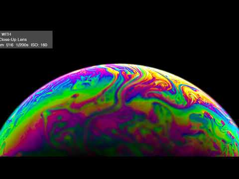 NiSi Austria - NiSi Nahlinse - Anwedungsbeispiel Seifenblasen