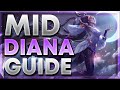 How to Lane on Diana Mid - Diana Mid Guide