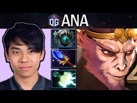 OG.ANA SMURF MONKEY KING WITH 26 KILLS & 881 XPM - DOTA 2 PRO GAMEPLAY