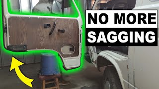 Car door sagging - Cheap DIY fix if you door is hitting the floor.