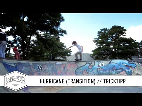 Skateboard Trick Tipp - How to BS Hurricane (Transition) (deutsch/german)