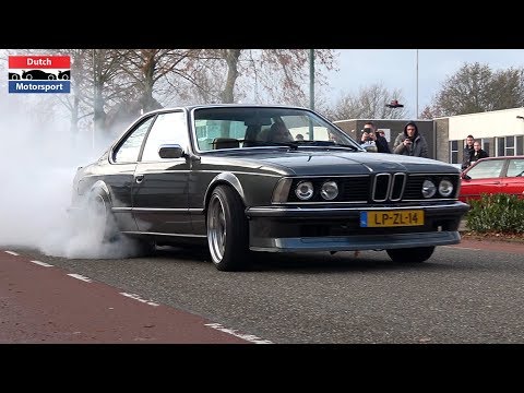 1200HP BMW 635 CSi with 7675 Precision Turbo - Burnouts, Flyby & Loud Accelerations!