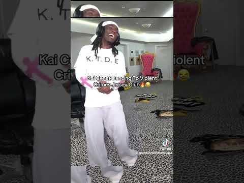 kai cenat dancing  to violent crimes jersey club #actor #funny
