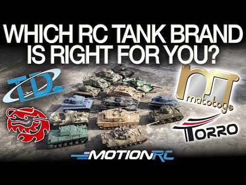 Which RC Tank Brand is Right for You? | Motion RC