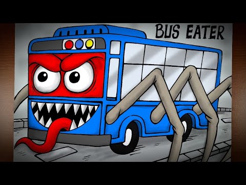 Asal Usul Monster Bus Tayo (SCP 2086) || DRAWSTORY