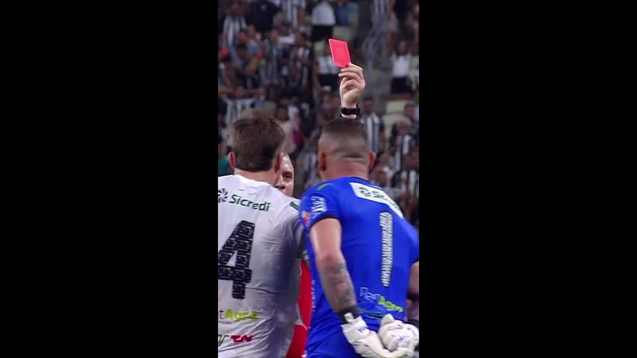 GOLEIRO EXPULSO | CEARÁ X OPERÁRIO | BRASILEIRÃO SÉRIE B 2024 | #Shorts | ge.globo