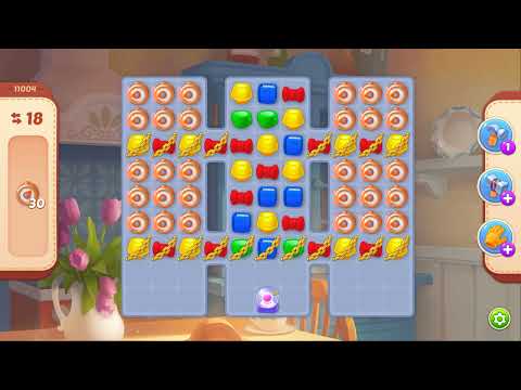 Homescapes Level 11004 No Boosters Gameplay