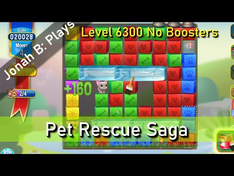 Pet Rescue Saga Level 6300 No Boosters