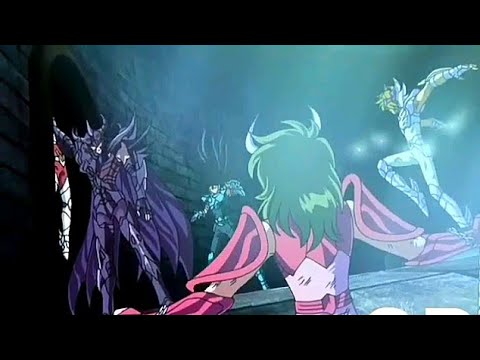 Radamanthys vs Seiya, Shiryu,Hyoga,Shun AMV