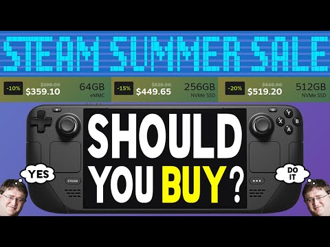 STEAM SUMMER SALE 2023 - SHOULD YOU BUY THE STEAM DECK?