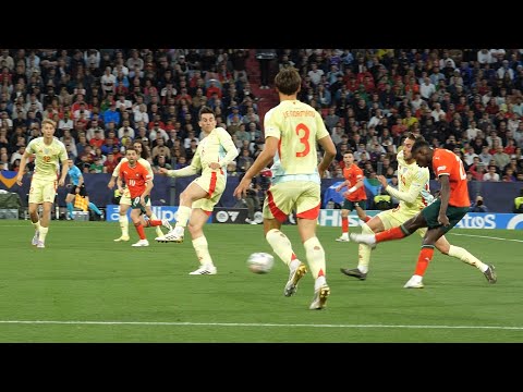 Nuno Mendes  Stunning Goal vs Spain 🇵🇹🔥 | Nations League Final 2025