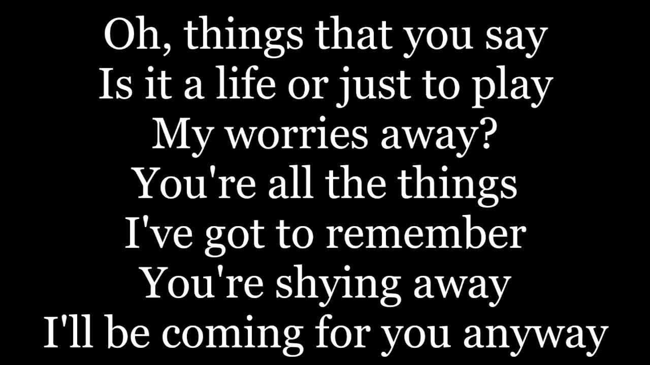 a-ha - Take On Me (lyrics)