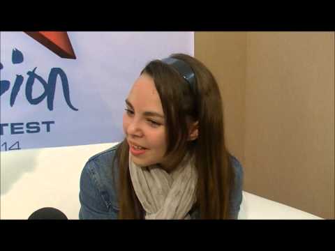 JESC 2014: Interview with Federica Falzon (Malta) after the rehearsal