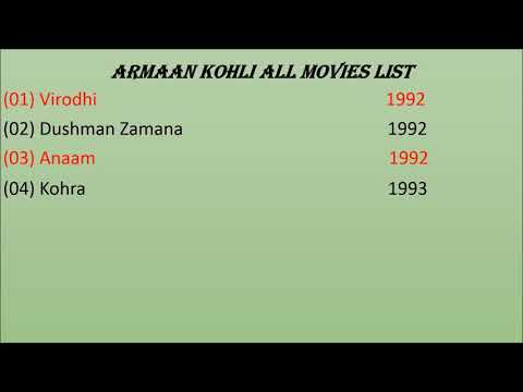 download lagu mp3 mp4 Armaan Kohli Movie List, download lagu Armaan Kohli Movie List gratis, unduh video klip Armaan Kohli Movie List