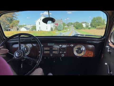1937 Packard 115C Driving