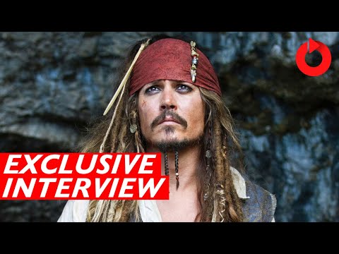 PIRATES OF THE CARIBBEAN: ON STRANGER TIDES - Johnny Depp Exclusive Interview