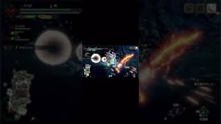 【モンスターハンターライズ】太刀　黄色→赤色　うまくいったパターン【体験版】#Shorts