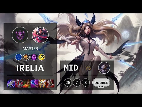 Irelia Mid vs Orianna - EUW Master Patch 11.21