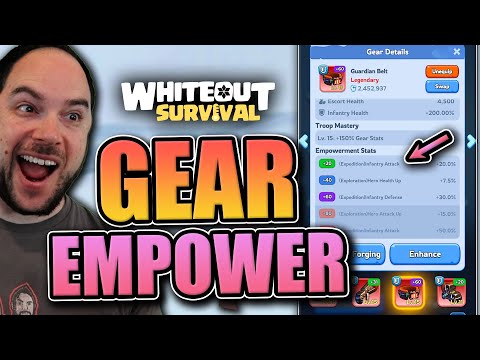 Best Hero Gear Priorities? [empowerment levels] Whiteout Survival