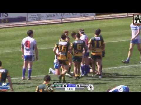 2014 Real NRL Qualifying Final Under 23s Highlights - Macquarie v Central