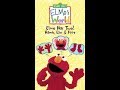 Elmo S World Elmo Has Two Hands Ears Feet 2004 VHS