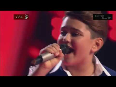 'Volare'. Robert/Angelina/Anton. The Voice Kids Russia 2018.