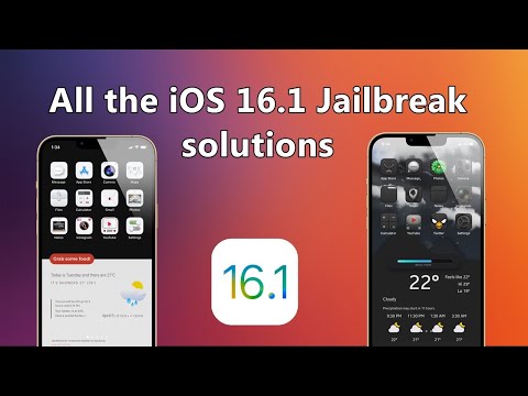 iOS 16.1 Jailbreak Methods