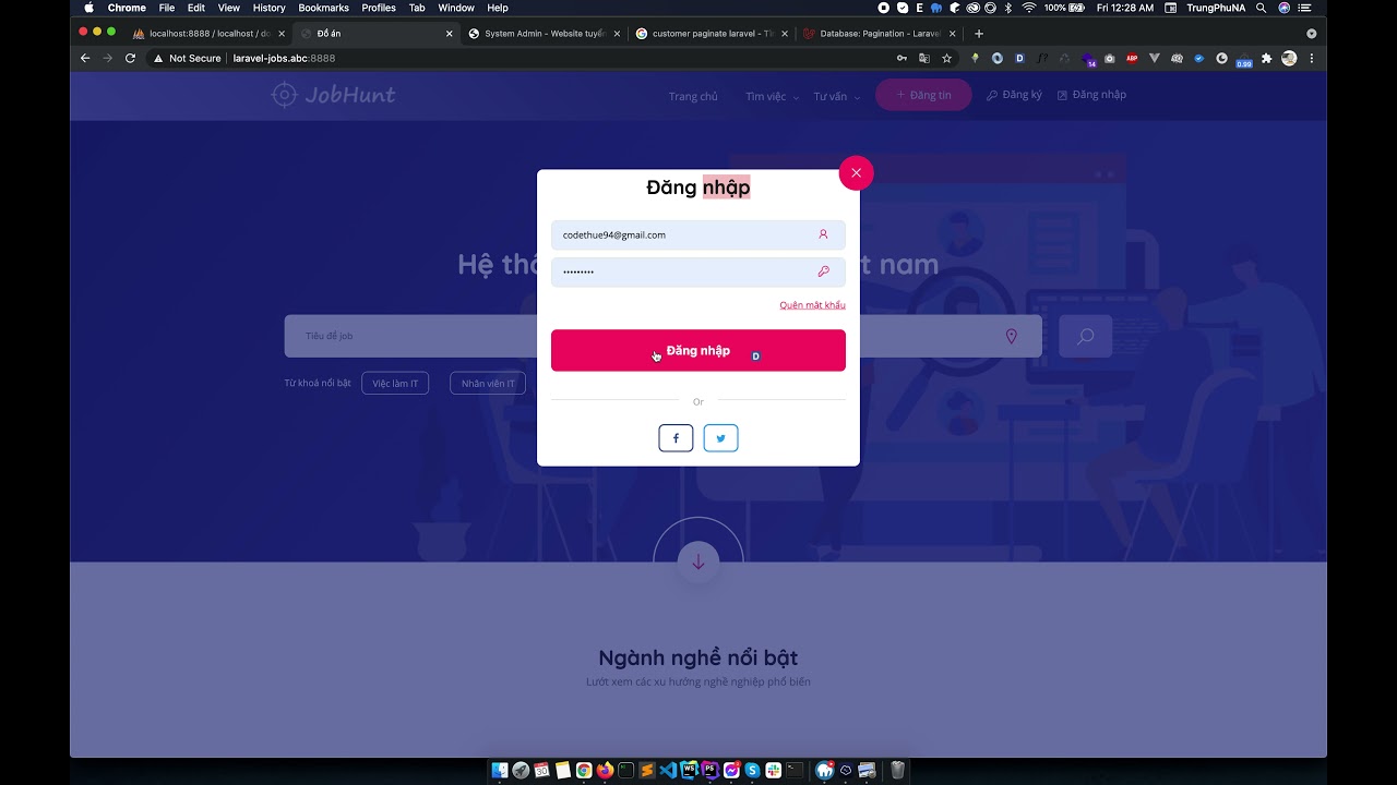 Seri - Website tuyển dụng laravel - Đồ án tốt nghiệp - Bài 12