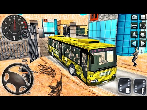 US Military Transport Simulator 2020 - Offroad Cargo Army Truck Driver - Android GamePlay