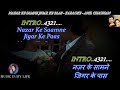 Nazar Ke Samne Jigar Ke Paas Karaoke With Scrolling Lyrics Eng हिंदी