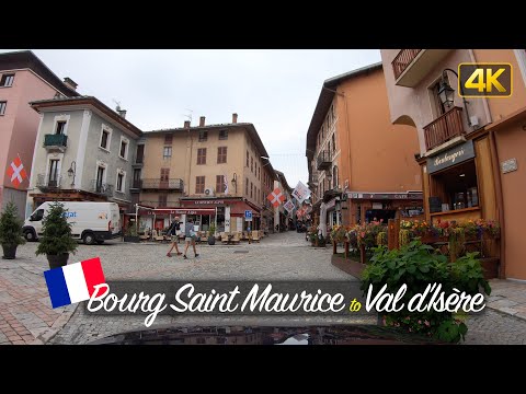 Driver's View: Bourg Saint Maurice to Val d'Isère, France 🇫🇷