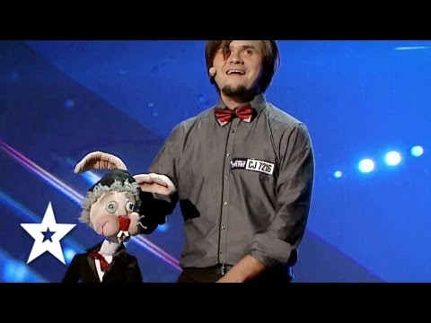 Puppet Performs Magic! | Auditions Week 1 | Românii au talent