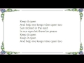 Bruce Cockburn - Keep It Open Lyrics