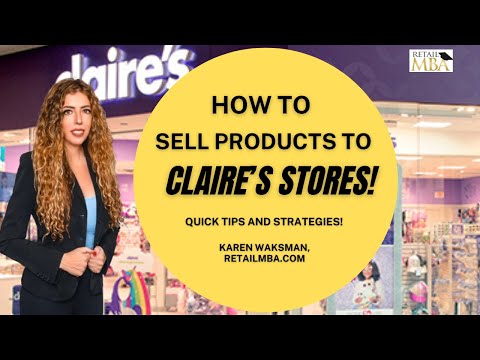 How to Sell to Claire's | Claire's Vendor | Sell to Claire's | Claire's Supplier | Claires.com