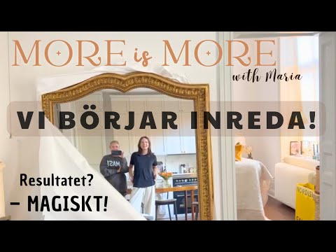 Inredning och House Tour i Biancas lägenhet efter första renoveringsfasen!