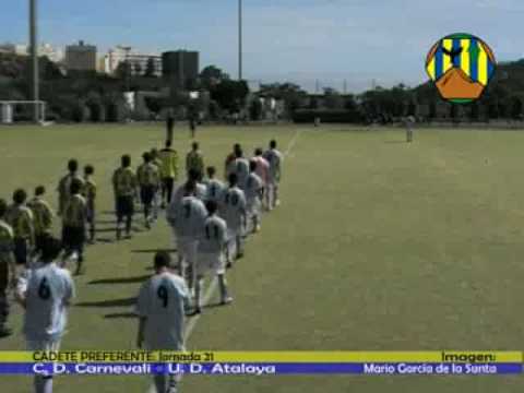 Fútbol Cadete Preferente: C. D. Daniel Carnevali  U. D. Atalaya