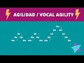 Improve your singing agility and speed | Vocalization exercises | Voice warm up