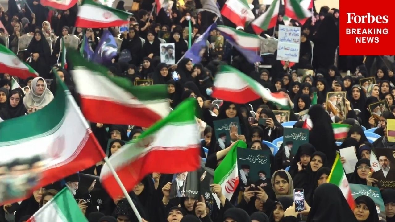 Video | Iranians Gather In Tehran To Honor Citizen Deaths In Iran War As Peace Deal Looms On Horizon