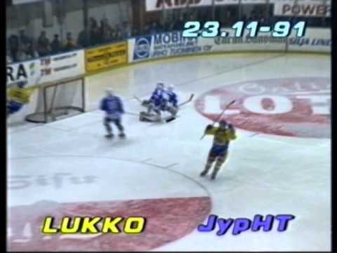 Lukko-JypHT 23.11.1991. RTV-Westmedia Oy. Rauma.