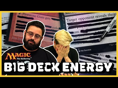 SHARPIE COMMANDER IS BACK | Big Deck Energy | Magic: the Gathering Commander