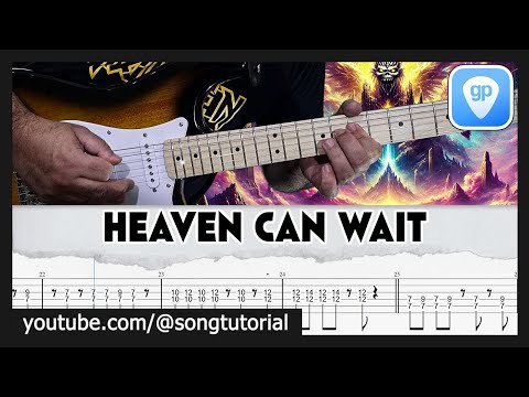 Iron Maiden | Heaven Can Wait | TAB | Guitar Cover | Lesson