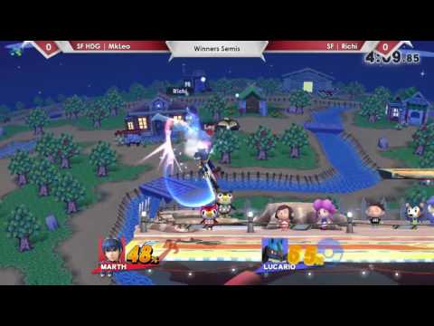SP49 - SF HDG | MkLeo (Marth) Vs. SF | Richi (Lucario) Winners Semis - Smash 4