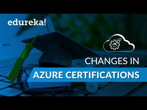 Changes In Azure Certifications | Microsoft Azure Certification | Azure Training | Edureka