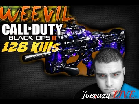 BLACK OPS III 128 KILLS " Weevil " Gameplay Killchain & Ultra kill ( ͡o ͜ʖ ͡o)