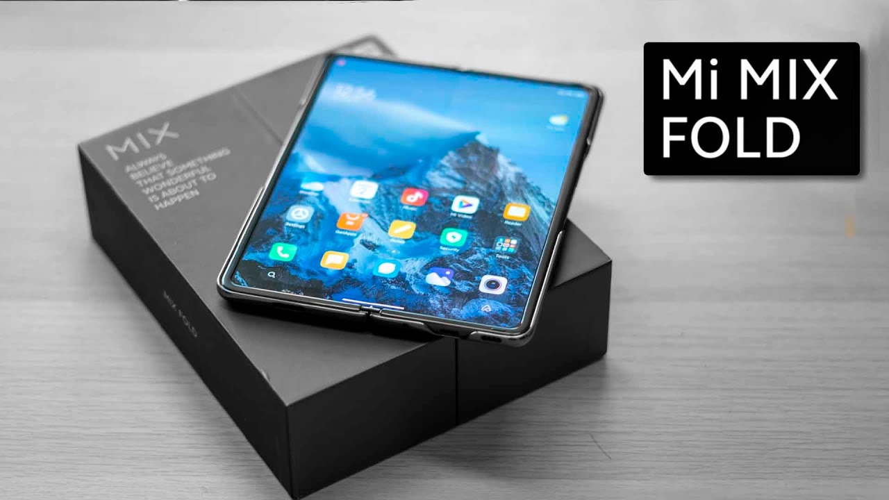 Xiaomi Mi Mix Fold - Candid Unboxing & Hands On - First in... IDGAF! 💧💧💧
